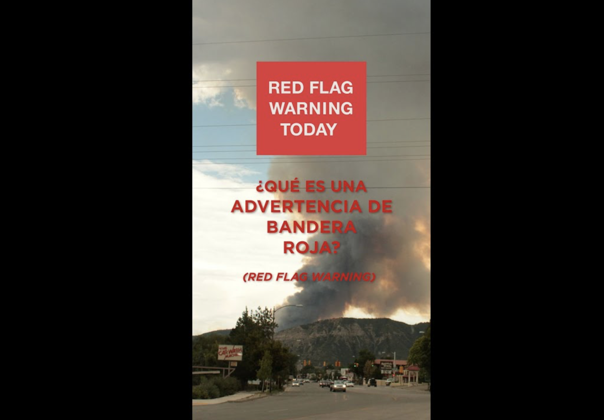 Las Advertencias de Bandera Roja